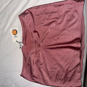 NWT Tropic of C Light Pink Swim Coverup Skirt